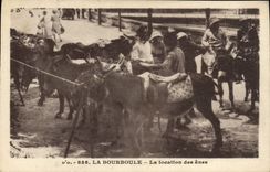 CPA La Bourboule La Location Des Anes