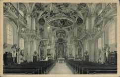 VINTAGE POSTCARD Cistercienser Probstei Birnau Inneres Der Kirche