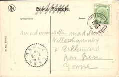 VINTAGE POSTCARD Ostend Church St Pierre Paul