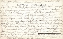 CPA La Rue De Bruxelles Louvain Militaria