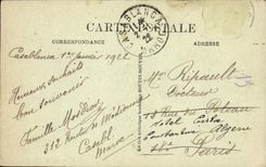 VINTAGE POSTCARD Casablanca Morocco