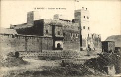 VINTAGE POSTCARD Morocco Kasbah De Kenifra
