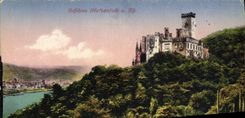 VINTAGE POSTCARD Schloss Stofzenfels has Rh