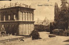 POSTAL Firenze Palazzo Pitti de la VENDIMIA