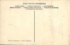 VINTAGE POSTCARD Main street Nicolas Halls D' Haarlem