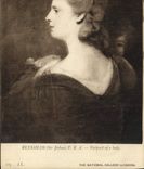 VINTAGE POSTCARD Reynolds Portrait Off has Lady London National Gallery