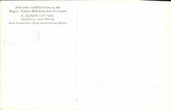 VINTAGE POSTCARD To last Museum of Munich