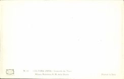 VINTAGE POSTCARD Ultima Cena Milano