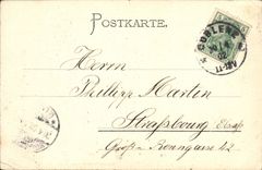 VINTAGE POSTCARD Koblenz Die Jesuitenkirche