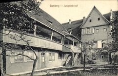 VINTAGE POSTCARD Bamberg Jungkindshof