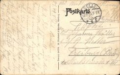 VINTAGE POSTCARD That Krankenhaus MIT Ailer