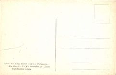 VINTAGE POSTCARD Anzio Panorama Della Riviera Di Levante Colonna Villa