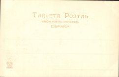 VINTAGE POSTCARD Virgen Del Rosario Murillo