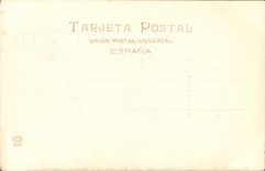 VINTAGE POSTCARD El Nino Dios Pastor Murillo