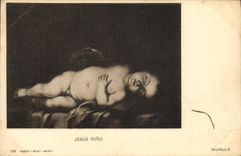 VINTAGE POSTCARD Jesus Nino Murillo