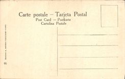 VINTAGE POSTCARD Museo Del Prado Of Madrid Sagrada Familia Del Pajarito