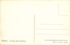 POSTAL Firenza Facciata Della Cattedrale de la VENDIMIA