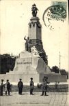VINTAGE POSTCARD Madrid Monumento has Castleari