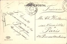 POSTAL San Sebastian Entrada de la VENDIMIA de Behla