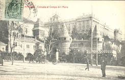 VINTAGE POSTCARD Madrid Entrada Al Camp Del Moro