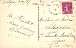 VINTAGE POSTCARD Boulogne On Sea the Beach