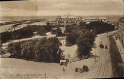 CPA Boulogne Sur Mer Le Casino Vue Generale
