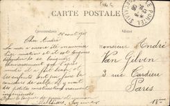 VINTAGE POSTCARD Boulogne On Sea Surging Sea