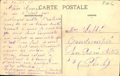 VINTAGE POSTCARD Berck Beach Reingam Park Or Magnier Wood