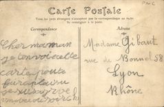 VINTAGE POSTCARD Berck Plage I Send These Flowers to You