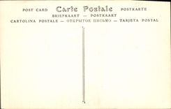 VINTAGE POSTCARD Moret the Street Of the Church