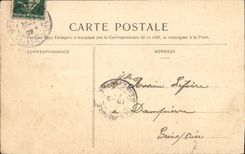 VINTAGE POSTCARD Moret Edge Of Loing Upstream of the Bridge