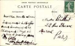 VINTAGE POSTCARD Montigny On Loing Overall picture