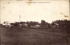 VINTAGE POSTCARD Mitry Mory Avenue Of Acaccias