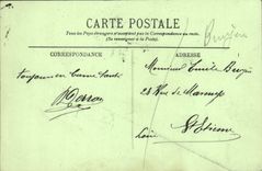 VINTAGE POSTCARD Dammarie the Lilies Ruins Of the Abbey Of the Lily View