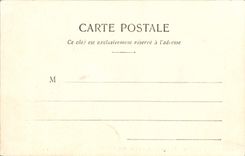 VINTAGE POSTCARD Barbizon the Rock Faidherbe Drill of Fontainebleau