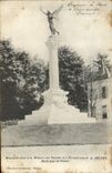 VINTAGE POSTCARD Monument Raised With the Memory Of the Children Of the District Of Meaux Died for the fatherland