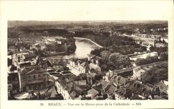 CPA Meaux Vue Sur La Marne Prise De La Cathedrale