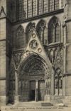 CPA Meaux La Cathedrale Portail meridional