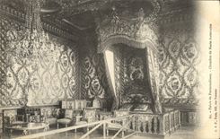 CPA Palais De Fontainebleau Chambre De Marie Antoinette