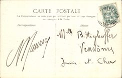 CPA Fontainebleau Foret De Franchard La Fontaine des Hermites Velo