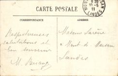 CPA Fontainebleau La Foret La Roche qui Pleure