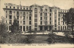 CPA Fontainebleau Hotel Savoy Facade Nord