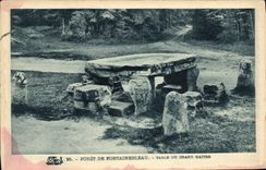 CPA Fontainebleau Table Du Grand Maitre