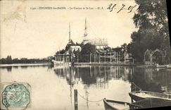 CPA Enghien les Bains Le Casino et le Lac