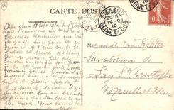 CPA Saint Cloud Le Parc Grandes Eaux La grande cascade