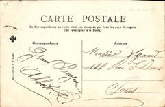 VINTAGE POSTCARD Park of Cloud Saint Cascades Large Water