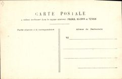 VINTAGE POSTCARD Park of Saint Cloud Horizon of Paris Eiffel Tower