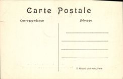 VINTAGE POSTCARD Parc of Cloud Saint Seen from of the lawn of the horseshoe