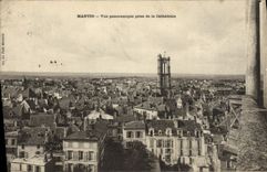 CPA Mantes Vue Panoramique Prise de la Cathedrale