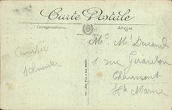 Sala de estar amarilla grande de Versalles Trianon de la POSTAL de la VENDIMIA